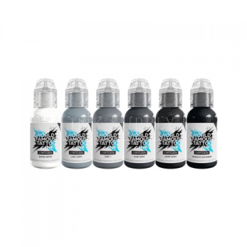 World Famous Limitless - Noire Ink Set 6 x 30 ml
